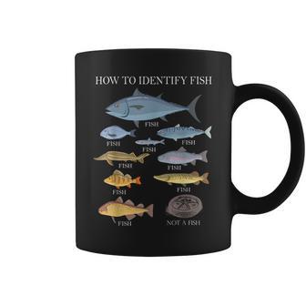 How To Identify Fish Graphic Fishing Coffee Mug - Thegiftio UK