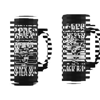 If Genders Confuse You Go Milk A Bull Usa 国旗 アメリカ 長袖tシャツ コーヒーマグ - Kawaiitshirt