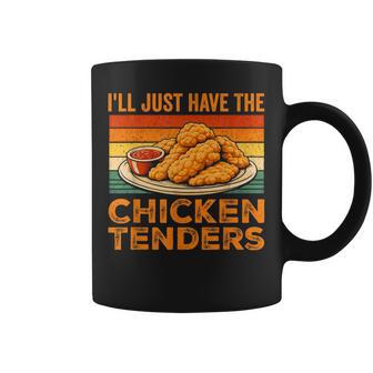 I’Ll Just Have The Chicken Tenders Vintage Chicken Tender Coffee Mug - Monsterry