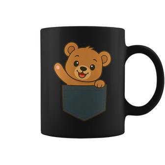 Illustration De Poche Avec Motif Ours En Peluche Tasse - Cadeauxyz