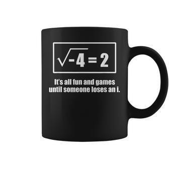 Iluo Tutto Divertimento E Giochi Fino A Che Qualcuno Perde Un I Equazione Di Matematica Tazze - Novitaregali