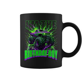 I'm The Birthday Boy Monster Truck Family Matching Party Coffee Mug - Thegiftio UK