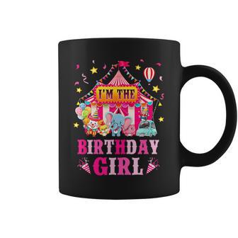 I'm The Birthday Girl Circus Carnival Family Party 1St Bday Coffee Mug - Thegiftio UK