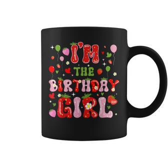 I'm The Birthday Girl Matching Sweet Strawberry B-Day Party Coffee Mug - Thegiftio UK