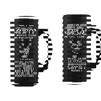 I'm A Grumpy Old Air Force Veteran For Or Women Coffee Mug - Thegiftio