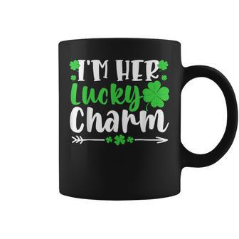 I'm Her Lucky Charm St Patrick's Day Matching Couple Coffee Mug | Mazezy