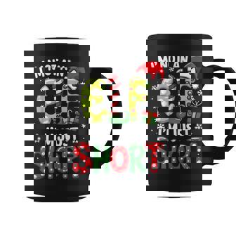 I'm Not An Elf I'm Just Short Christmas Matching Elf Coffee Mug - Thegiftio