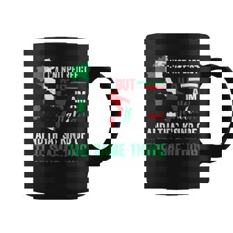 I'm Not But I Am Italian Pride Italiano Italia Bandera Taza de café - Regaloses
