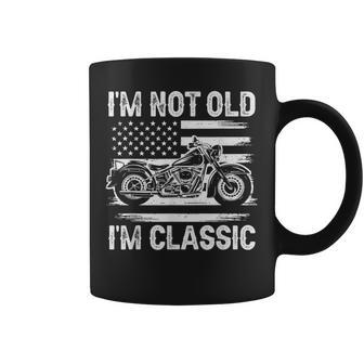 I'm Not Old I'm Classic Motorcycle Dad Father's Day Biker Coffee Mug - Thegiftio UK