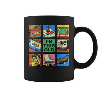 I'm This Old Retro Vintage Nostalgia 80S 90S Cassette Tape Coffee Mug - Thegiftio UK
