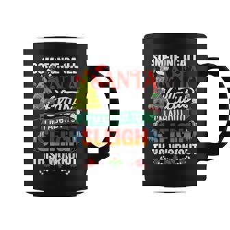 I'm About To Sleigh This Workout Santa Christmas Gym Barbell Coffee Mug | Mazezy
