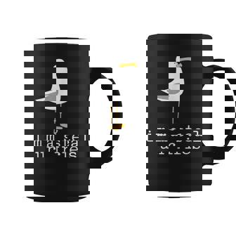 Imma Steal Ur Fries Cute Seagull Bird Animal Lovers Coffee Mug | Seseable CA