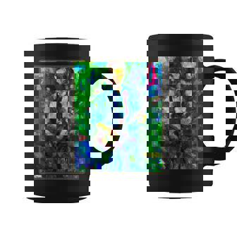 Impressionist Style Guitar Player Coffee Mug | Mazezy