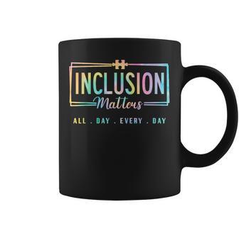 Inclusion Matters Autism Awareness Month Sped Neurodiversity Coffee Mug - Thegiftio UK