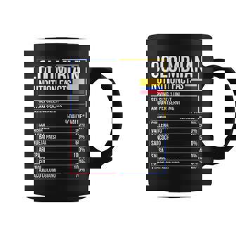 Información Nutricional Colombiana Comida Comida Colombia Taza de café - Regaloses