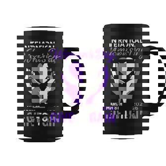 International Women's Day 2026 Iwd Give To Gain 8Th March Coffee Mug | Seseable UK