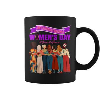 International Women's Day 2026 Iwd26 Give To Gain Woman Girl Coffee Mug - Thegiftio UK