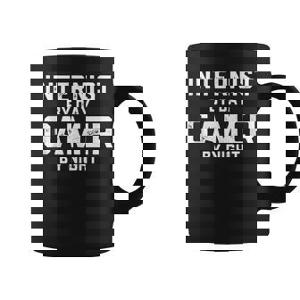 Internist By Day Gamer By Night Professional Career Intern Tank Top Coffee Mug | Mazezy