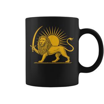 Iran-Flagge Löweonne Persischertolz Iranisches Tassen - Geschenkecke