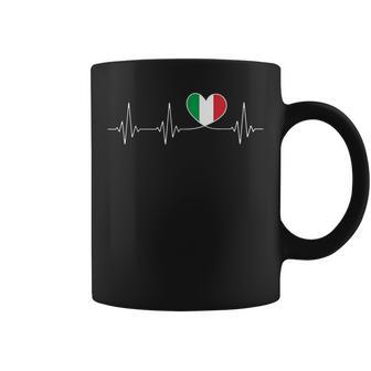 Italia Love Patriot Italien Avec Cœur Tasse - Cadeauxyz