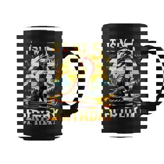 It's My 5Th Birthday Dragon 5 Birthday 5 Year Old Boy Coffee Mug | Mazezy