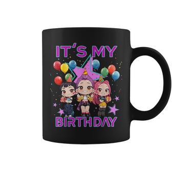 It's My Birthday Graphic Balloons For Girls And Ns Kpop Coffee Mug - Thegiftio UK