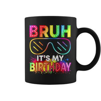It's My Birthday Boy Girl Sunglasses Glowing Birthday Party Coffee Mug - Thegiftio UK