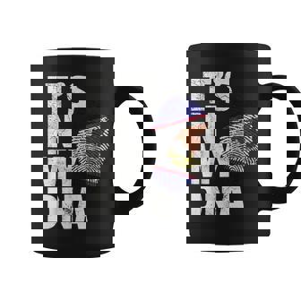 It's In My DNA American Samoa Flag Men Women Coffee Mug | Mazezy