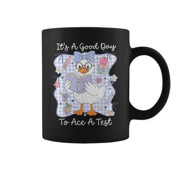Its A Good Day To Ace A Test Silly Goose Test Day Students Coffee Mug - Thegiftio