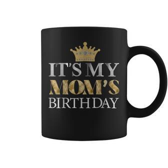 It's My Mom's Birthday Party Family Celebrate Birthday Coffee Mug - Thegiftio UK