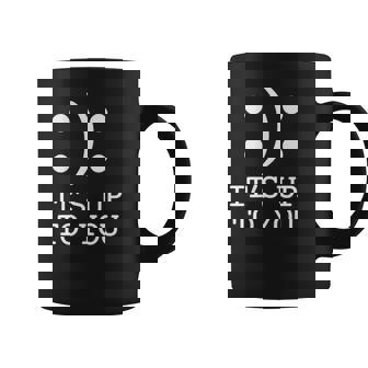 It’s Up To You Optimistic Smile Face Motivational Coffee Mug | Mazezy