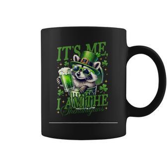 It's Me I Am The Shenanigan Raccoon Lucky Vibes Coffee Mug - Thegiftio