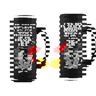 It's The Most Wonderful Time For A Beer Lover Christmas Coffee Mug - Seseable