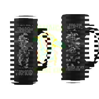 Jamaica Young King Proud Jamaican Flag For Boys Coffee Mug | Seseable FR
