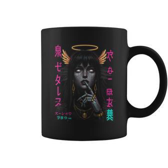 Japanese Aesthetic Streetwear Cyberpunk Anime Manga Techwear Coffee Mug - Seseable