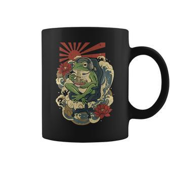 Japanese Gamer Frog Japan Anime Gaming Coffee Mug - Thegiftio