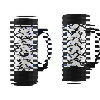 Japanese Sea Wave Pattern For Sailor Seaman Fisherman Coffee Mug | Mazezy