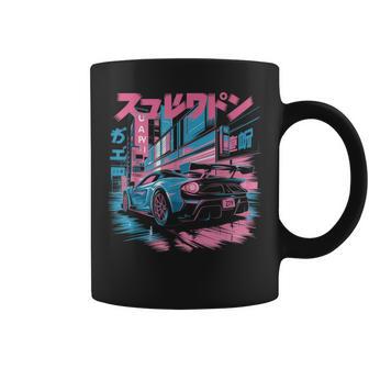 Japanese Street Racing Kanji Car Retro Jdm Tuner Culture Coffee Mug | Mazezy