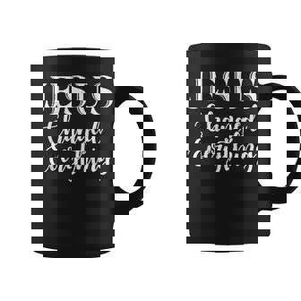 Jesus Changed Everything God Religious Coffee Mug | Mazezy