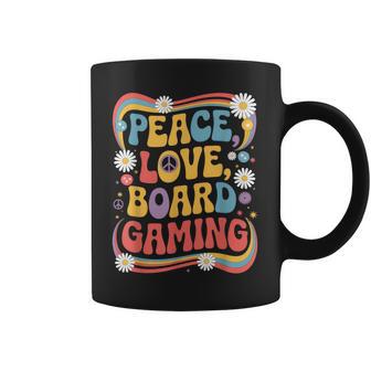 Jeu Deociété Hippie Rétro Années 60 70 Peace Love Tasse - Cadeauxyz