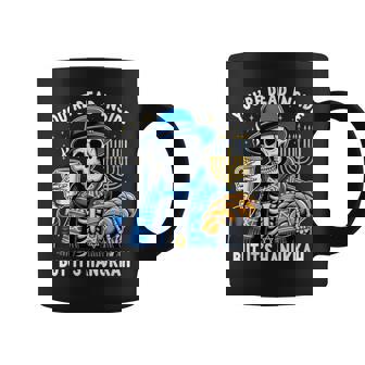 Jewish You'Re Dead Inside But It's Hanukkah Menorah Chanukah Coffee Mug | Mazezy