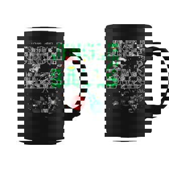 Jingle Balls Tinsel Tits Couple's Matching His And Hers Xmas Coffee Mug | Mazezy