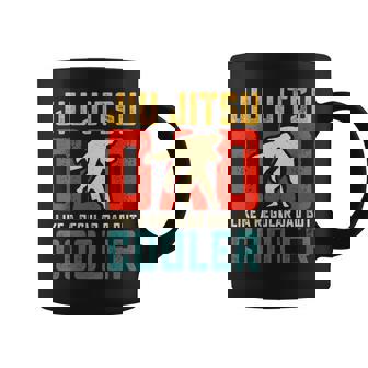 Jiu Jitsu Dad Like A Regular Dad But Cooler Dad Father Coffee Mug | Mazezy