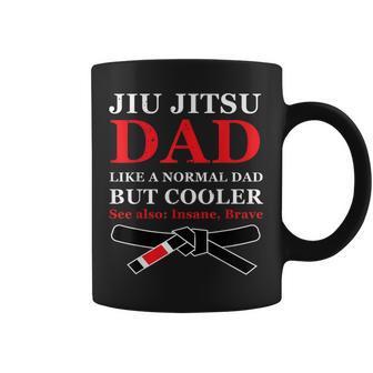 Jiu Jitsu Dad T Cintura Nera Bjj Arte Marziale Padre Regalo Tazze - Novitaregali