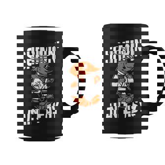 Jiu Jitsu Shrimp Shrimpin' Ain't Easy Coffee Mug | Mazezy