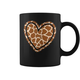 Joli Motif Animal Girafe Imprimé Cœur S Filles Tasse - Cadeauxyz