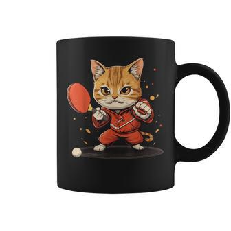 Joueur De Tennis De Table Chatur Le Tennis De Table Tasse - Cadeauxyz