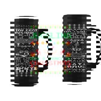 Juggling Christmas Party Juggling Juggler Ugly Christmas Coffee Mug | Mazezy