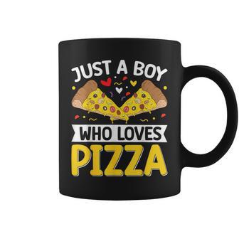 Just A Boy Who Loves Pizza Coffee Mug - Thegiftio UK