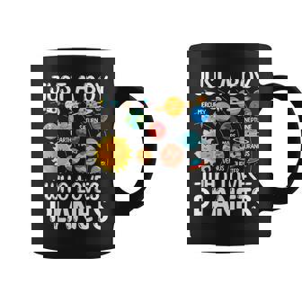 Just A Boy Who Loves Planets Solar Star System Science Space Coffee Mug - Thegiftio